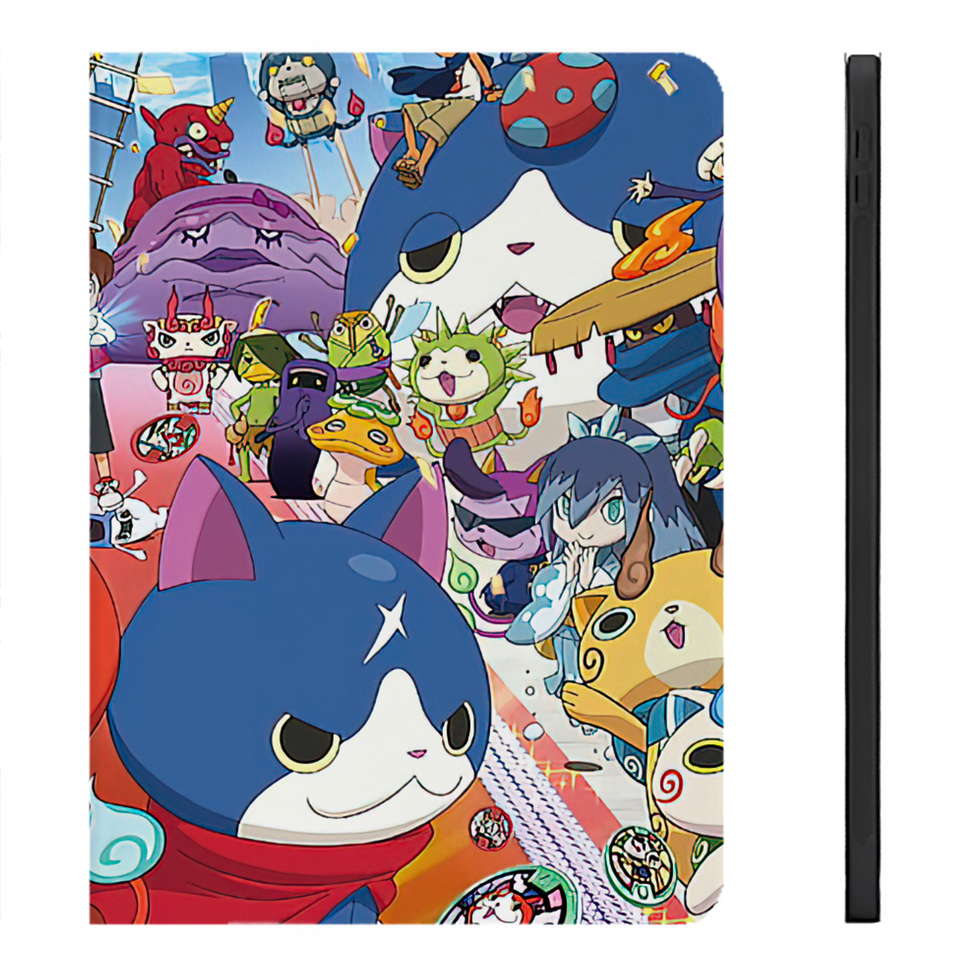 （画像用） 妖怪ウォッチ Yo-kai Watch IPadケース ペンホルダー付き ブックスタイルデザイン